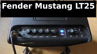 Fender Mustang LT25 Playthrough (part 1)