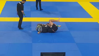 ibjjf paris - contortionist to shoulder lock from rubber guard