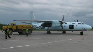 Ан-24 (RA-46692) ЮТэйр рейс Березово - Игрим - Тюмень