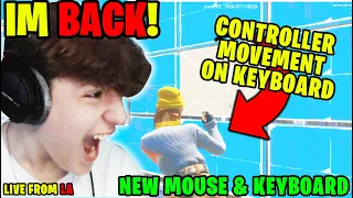 Clix Goes SICKO MODE In Arena With NEW Keyboard & Mouse In LA & Shows His New SMOOTH Movements