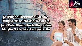 Jo Mujhe Deewana Kar De ( LYRICS ) - Tulsi Kumar | Manan Bhardwaj | Rohit Khandelwal