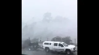 Hurricane Michael in Marianna, Florida - 10/10/2018