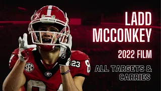 Ladd McConkey 2022 Film - All Targets and Carries