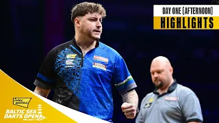 The Euro Tour is BACK! Day One Afternoon Highlights | 2023 Interwetten Baltic Sea Darts Open