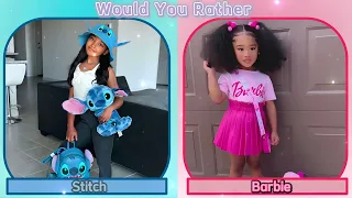 BARBIE OR STITHC // WOULD YOU RATHER //