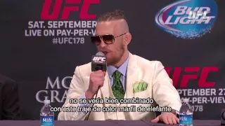 Fight Night Boston: Mic Check con Conor McGregor (Subtítulos Español)