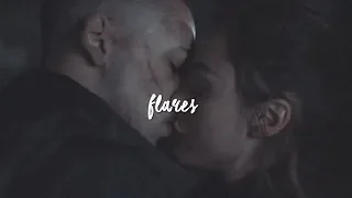 The 100 // Shaw & Raven -  Flares