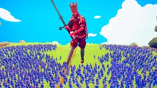 1 KING VS 10,000 CHILDREN! (Totally Accurate Battle Simulator)