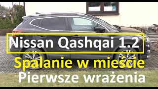 Nissan Qashqai II, 1.2 DIG-T 115KM. Spalanie w mieście. Pierwsze wrażenia.