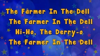 Karaoke - The Farmer in the Dell Rhyme | Karaoke Rhymes