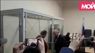 Соколов в суде со своим адвокатом