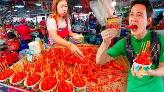 Best Street Food in Bangkok!! 🦐 SHRIMP TOM YUM at Chatuchak Weekend Market, Bangkok!