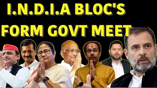 I.N.D.I.A Bloc Meeting LIVE | No Attempt To Form Govt: INDIA Bloc | Rahul Gandhi LIVE | N18L