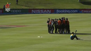 ICC U19 CWC - Relive the dramatic final over of New Zealand v Sri Lanka