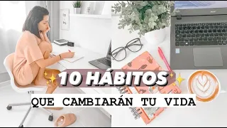 10 HÁBITOS QUE CAMBIARAN TU VIDA - COMO SER PRODUCTIVO  |  🧡 Jessi Franquet 🧡