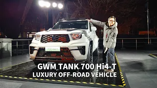 TANK 700 Hi4-T, a worthy rival to the Mercedes-Benz G-Class.