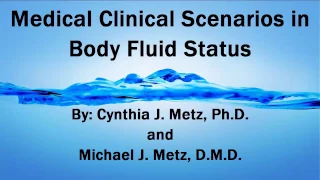 Medical Clinical Scenarios in Body Fluid Status