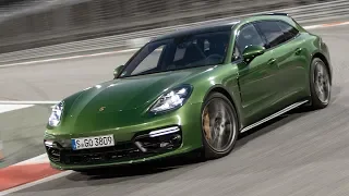 2019 Porsche Panamera GTS Sport Turismo | Mamba Green Metallic | Driving, Interior, Exterior