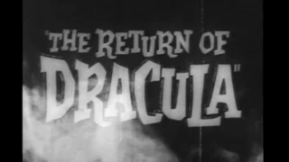 Trailer: The Return of Dracula (1958)