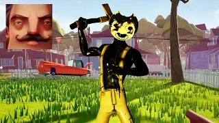 Hello Neighbor - My New Neighbor Sammy Lawrence (Bendy) Act 1 Gameplay Walkthrough Part 549