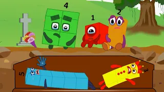 [ANIMATION STORY] Please! Get Us Out Of Here | Numberblocks Fanmade Coloring Story