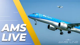 🔴 LIVE PLANE SPOTTING at Amsterdam Schiphol Airport | AMS LIVE