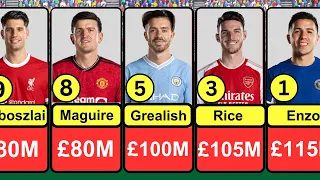 Top 50 Most Expensive Premier League Transfers ALL TIME!