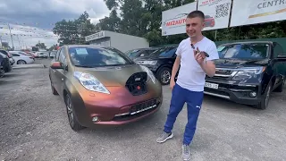 Найдоступніший електромобіль - Nissan Leaf, огляд в наявності. За скільки можна привезти з Норвегії