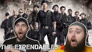 THE EXPENDABLES 2 (2012) TWIN BROTHERS FIRST TIME WATCHING MOVIE REACTION!