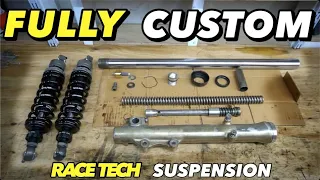 1980 KZ705 LTD Café Racer Part 12: Best Suspension Money Can Buy (Fork Rebuild and Modification)