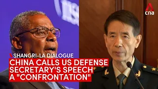 Shangri-La Dialogue: Chinese military official calls US Defense Secretary's speech a "confrontation"