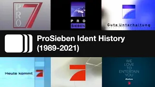 ProSieben Ident History (1989-2021)