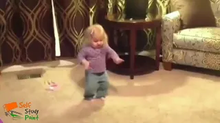 Cute girl dancing on 1 2 cha cha cha