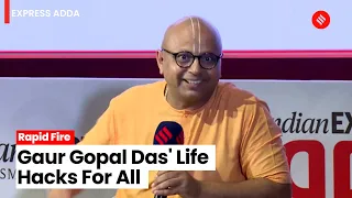 Rapid Fire with Gaur Gopal Das: What Advice Would Gaur Gopal Give To A CEO, An Armyman & A Teenager?