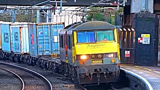 Trains at Lichfield Trent Valley, WCML - 26/02/24