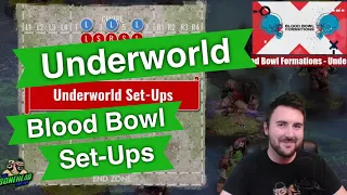 Underworld Team Set-Up Formations for Blood Bowl - Blood Bowl 2020 (Bonehead Podcast)