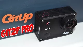 Экшн камера Gitup Git2P Pro: сенсор Panasonic MN34120PA (16mp), линзы 170°, стабилизация GYRO