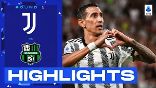 Juventus 3-0 Sassuolo | Goals and Highlights: Round 1 | Serie A 2022/23