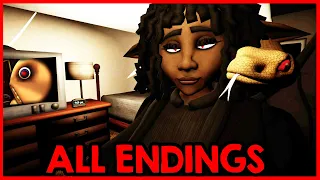 The Man From The Window 3? The Warning Watch - ALL ENDINGS (No Commentary Gameplay)