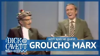 GROUCHO MARX Leaves Dick In Stitches During Hilarious Interview! | The Dick Cavett Show