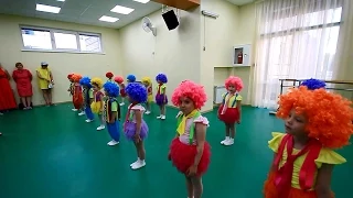 Отчетный концерт, студия танца "Солнышко", дети 4-5 лет, 2015 год, город Иркутск