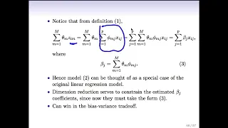 Statistical Learning: 6.9 Dimension Reduction Methods