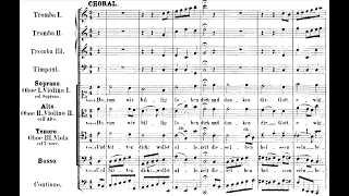 Johann Sebastian Bach - Cantata: Herr Gott, dich loben alle wir. BWV 130. {w/ score.}