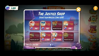 Angry Birds 2 | The Justice Shop | Upgrading some Magic Defender Hats to Tier 2 | Gameplay #96