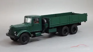 Soviet Flatbed Truck YAZ-210 | Start Scale Models - SSM | Diecast scale model 1:43 review