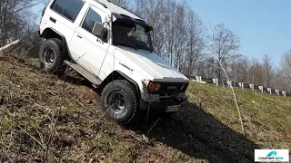 Land Cruiser LJ70 off-road mudding|Cooper Discoverer ST test