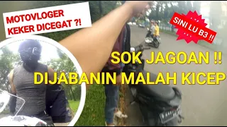 VIRAL !! MOTOVLOGER DICEGAT & DIAJAK RIBUT 3 BANG JAGO !! GILIRAN DIJABANIN MALAH KICEP 😂