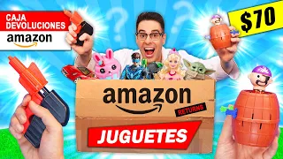 Compré CAJA de JUGUETES de AMAZON DEVOLUCIONES por $70 📦❓ Caja Misteriosa | Curiosidades con Mike