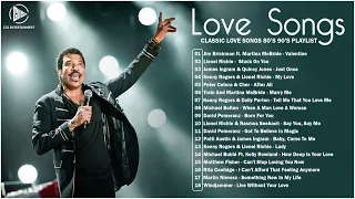 Classic Love Songs 80's 90's Playlist - Lionel Richie, Kenny Rogers, Jim Brickman, James Ingram