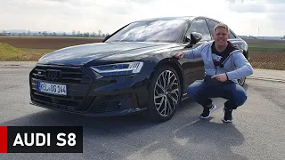 2021 Audi S8 (V8, 571PS, 800Nm) - Review, Fahrbericht, Test